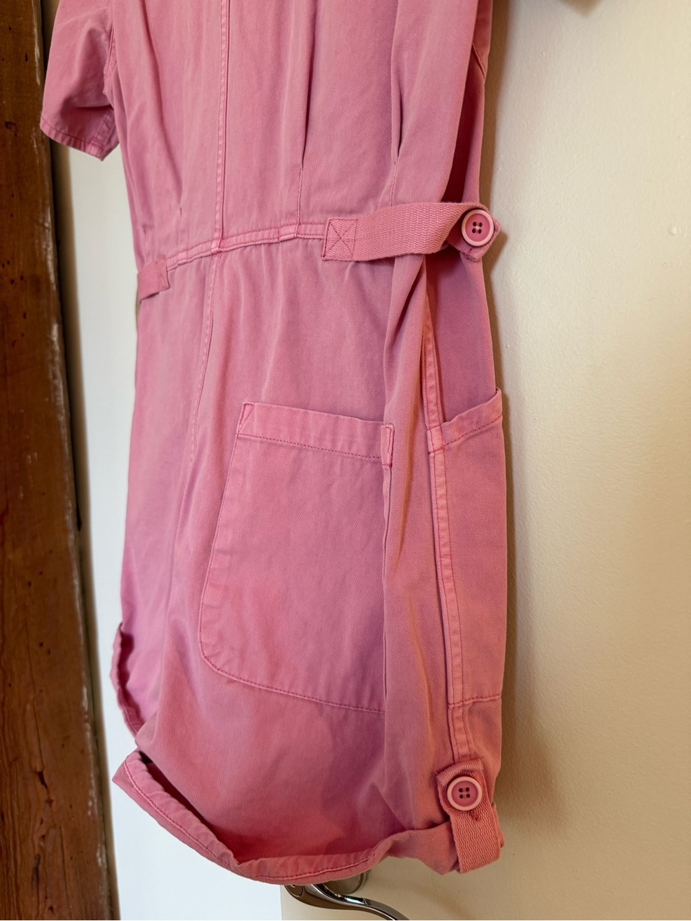 Pistola 100% Cotton Denim Romper View 6